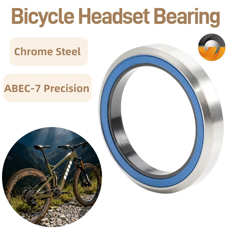Bike 1-1/8 Inch Headset Repair Parts ACB336 Ball Bearings 1Pcs MH-P03K Bicycle Headset Bearing 30.15x41x6.5mm 36/45 Degree Balls