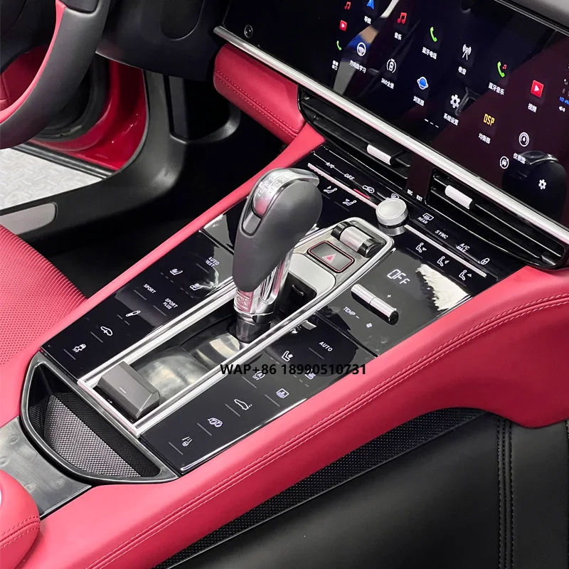 

Porsche Panamera 2010-2016 Full Touch Car Saddle Interior Accessories Control Panel Modification Center Console Armrest 1-Year