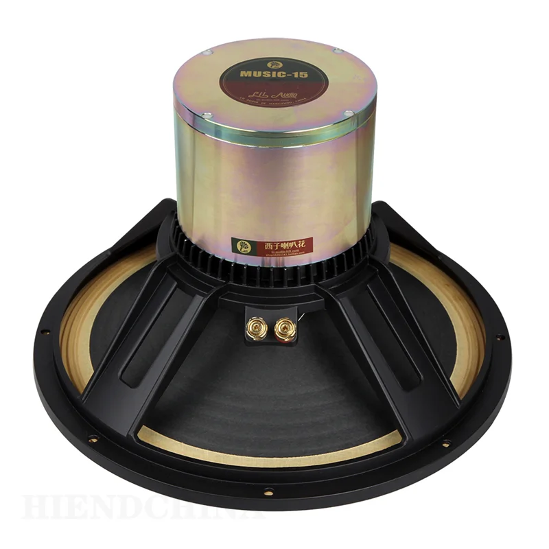 LII AUDIO 2023 الإصدار MUSIC-15 ALNICO 15 بوصة كوبالت مغناطيسي كامل التردد مكبر صوت (1 قطعة)
