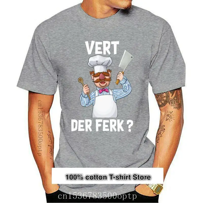 Damen-T-Shirt mit mittlerer Oberfläche für Herren, Damen-T-Shirt, The Muppet Show, Farbe Schwarz, S-3XL