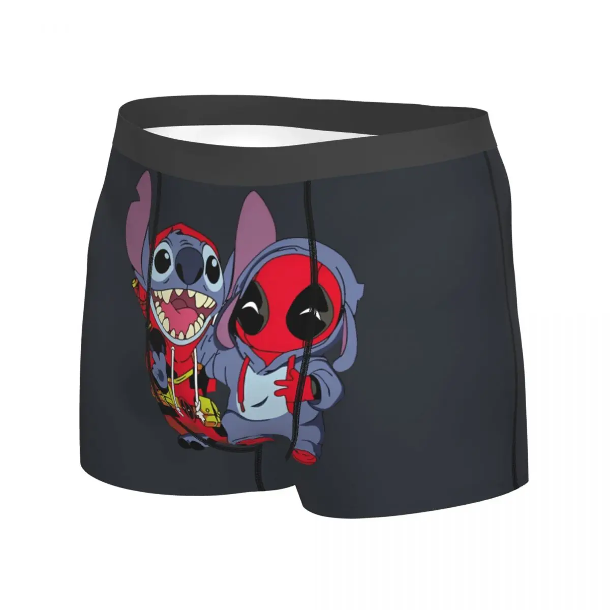 Stitch Boxer Brief Marvel Underwear Hot Sale Male Classic Boxershorts Design Plus Size Panties