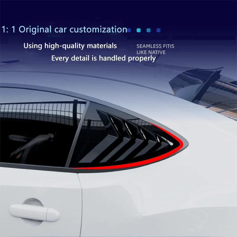 

Suitable for GT86 Subaru BRZ ZC6 Scion FR-S 2013-2020 triangular louver car sticker modification
