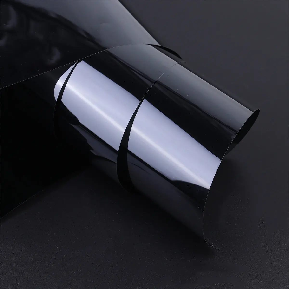 Black Privacy Window Film Heat Insulation UV Blocking Sun Protection for Home Office Store 50 x 200 cm