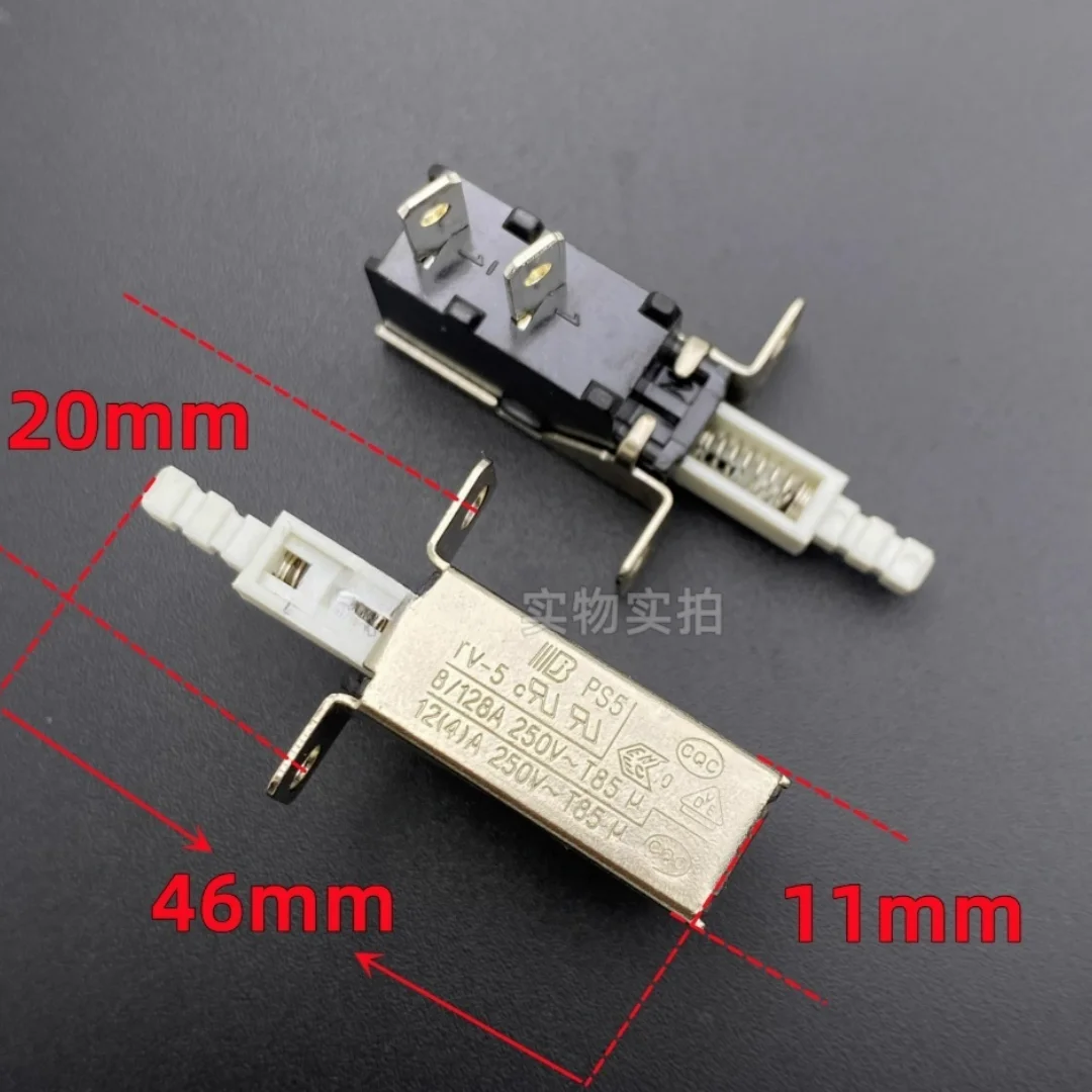 

Taiwan BEJ PS5 TV-5 with lock switch button 8A straight key self-locking adjustable power supply piano key button