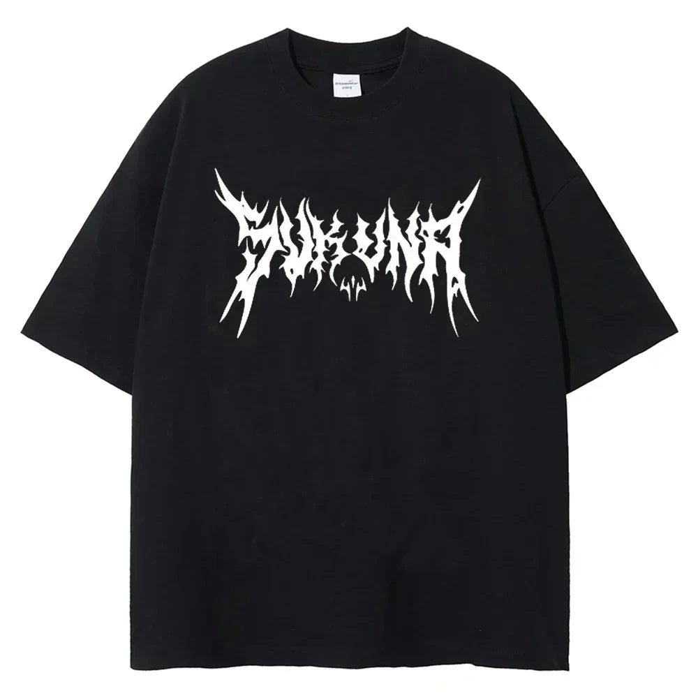 2026 Summer Jujutsu Kaisen Retro Cosplay T-shirt Men's Super Casual Cotton Printed Short-sleeved Unisex Children's Sports Shirt