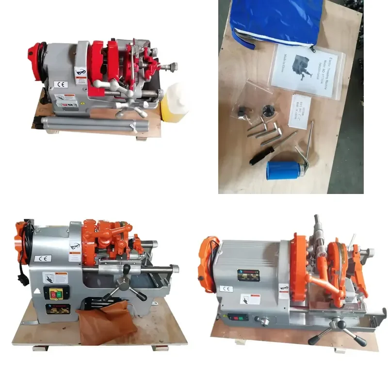 for Multi-function 1/2-2 inch 1400W 40 R/min 220V Automatic 2-inch Portable Electric Pipe Threader