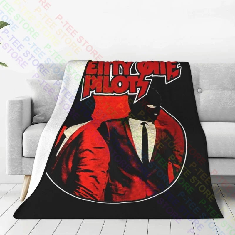 Twenty One Pilots Emotional Roadshow World Tour Nwt Blanket Soft High-Quality Machine Washable