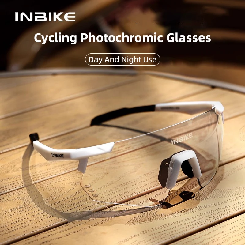 

INBIKE Cycling Photochromic Glasses Men Women Windproof Goggles UV400 Sun Protection Sunglasses MTB Road Bike Shades