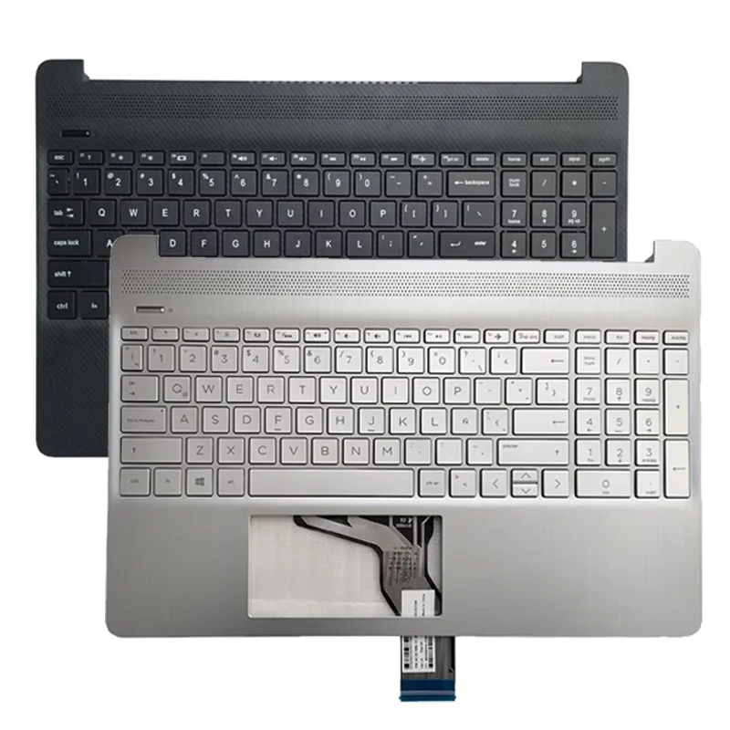 NEW for HP 15-DY 15T-DY 15-EF 15S-FQ 15S-EQ TPN-Q222 Russian/US/Spanish/Latin/UK laptop keyboard Laptop Palmrest Case