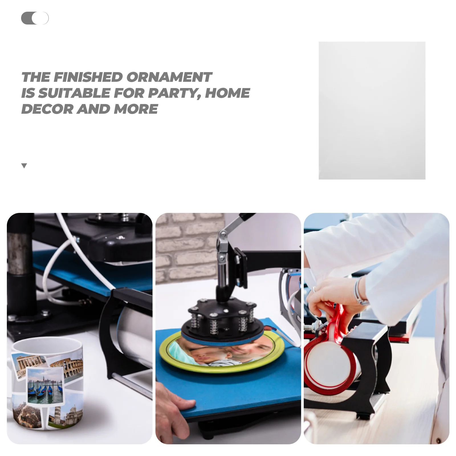 

2pcs Metal Aluminum Plate Sheets Sign Blanks For Party Home Decor Diy Sublimation Board Aluminum Sublimation Blanks Smooth