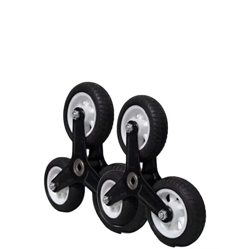 

Cart Triangular Wheels Rubber Crystal Climbing Stairs Luggage Shopping