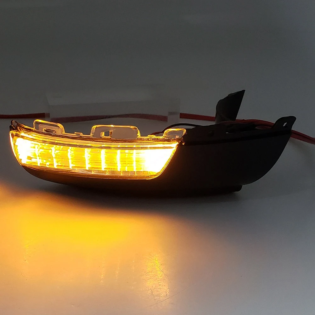 Luz de señal de giro del espejo retrovisor lateral del coche, lámpara para Tiguan 2008-2016 Sharan 2011-2016, 5N0949101B 5N0949102B