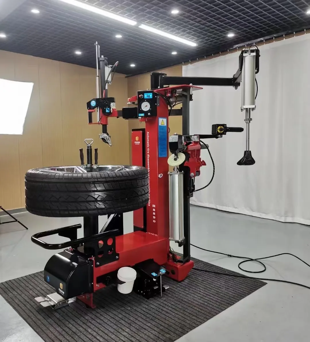 Fully Automatic  KH-888 Car Tyre Changer for Rim 12-30 Inch 1200mm Max Wheel Diameter Luxury Tire Removal Equipment