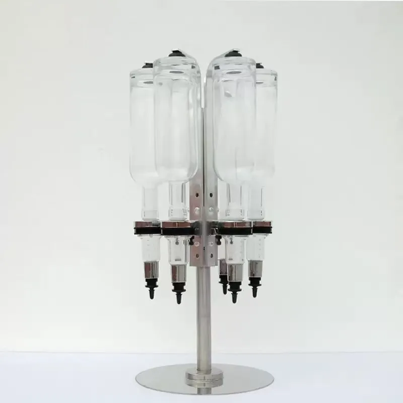Bulk perfume bar, six-pump rotary packer, perfume display stand, aromatherapy set, acrylic display stand.