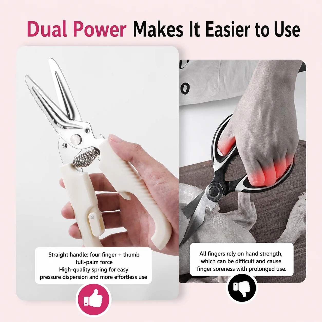 Powerful Kitchen Bone Clippers - Commercial Kitchen Use review and price