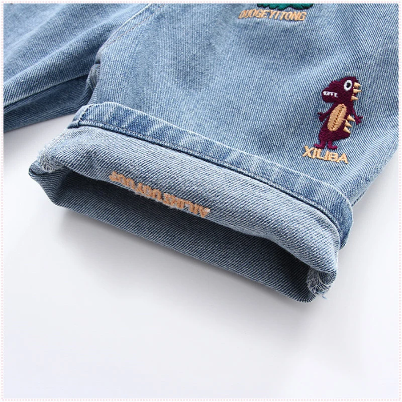 IENENS Kids Boys Beach Shorts Jeans Children Clothes Pants Denim Clothing Bermuda Infant Toddler Baby Boy Casual Trousers