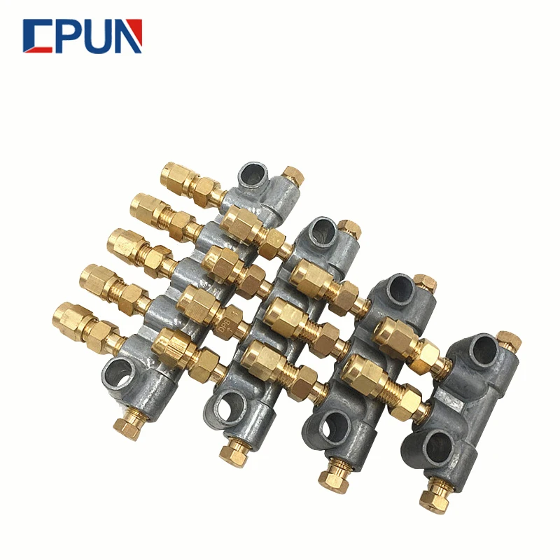 Oil Piston Distributor 2-10 ROAD Resistance Proportion+Metering Valve DPC 3 Large Combination 4mm Oil Distributor Thread M8X1