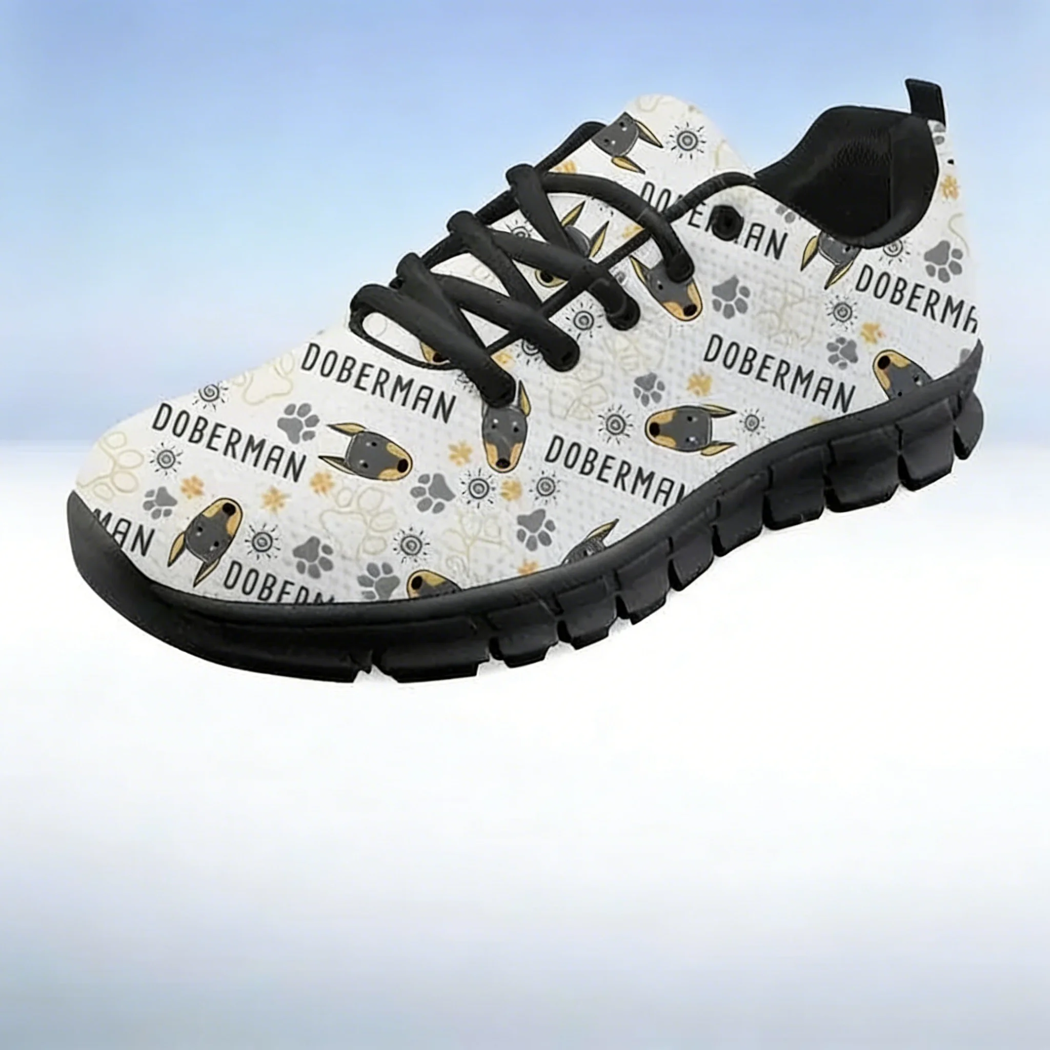 

Doberman Shoes Lightweight Mens Womens Sneakers Sports Shoes Casual Custom Made Sneakers