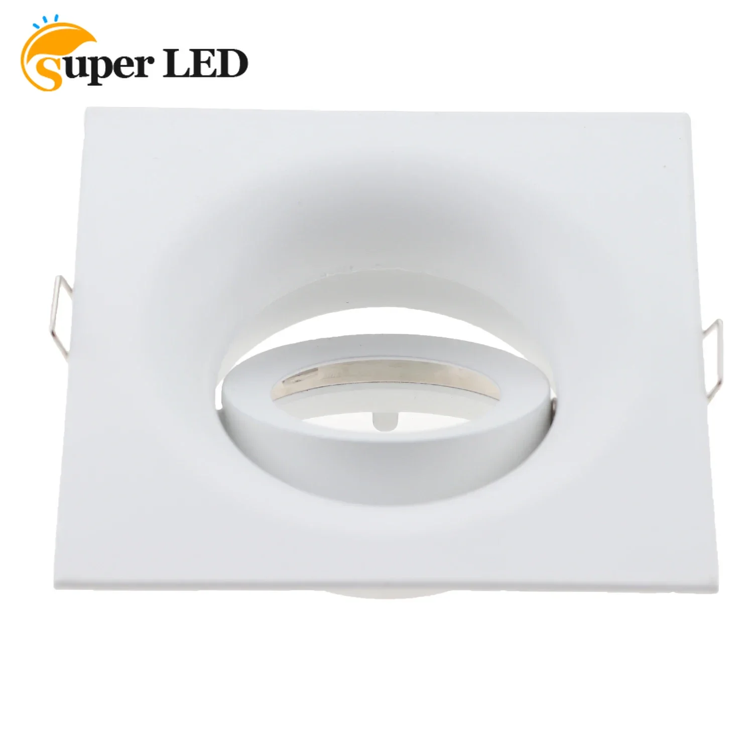 Faretto a bulbo oculare da incasso a LED nero/bianco faretto da incasso a LED quadrato rotondo faretto faretto da soffitto