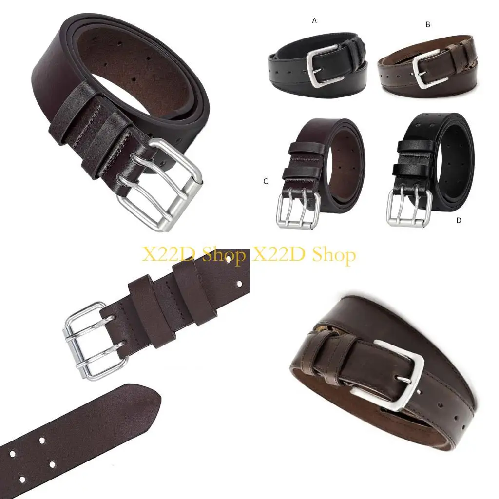 X22D Portable PU Leather Belt Money Protect Belt with Secret Versatile PU Leather Belt for Daily Use