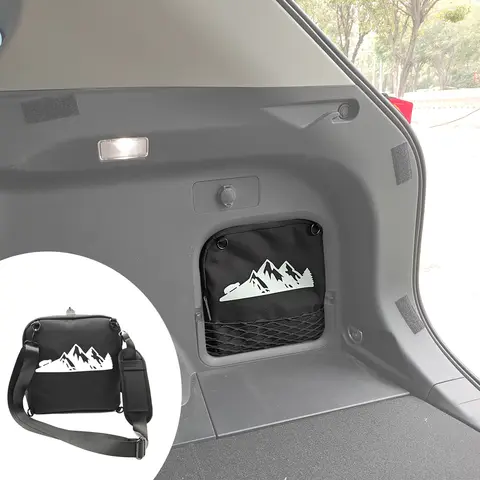 트렁크 주최자 다기능 배낭, Toyota Rav4 용 트렁크 큐비 보관 가방 2025 2024 2023 2022 2021 2020 2019