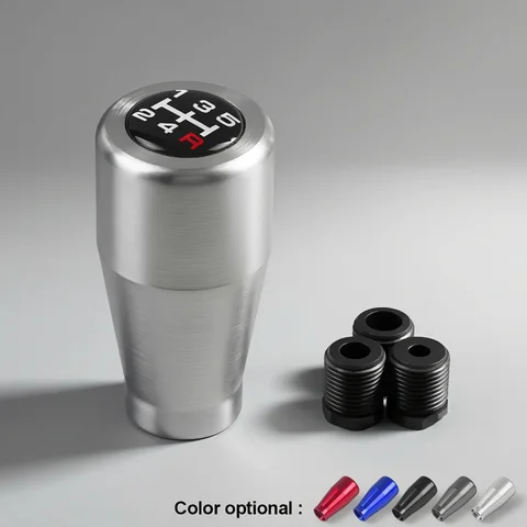 For 5 Speed Manual Gear Aluminum Shift Knob Shifter Lever Head