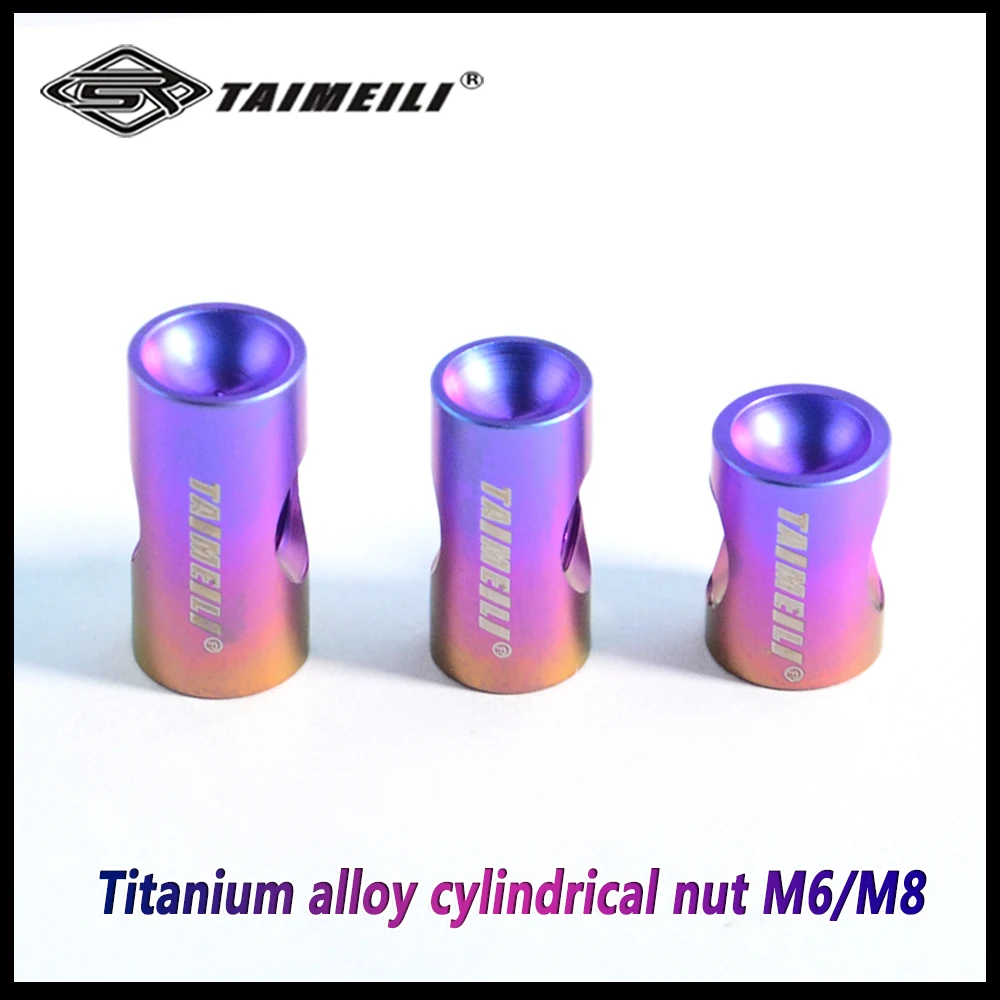 Repair of Titanium Alloy Cylindrical Nut M5M6M7 Bicycle Seat Fixed Nut