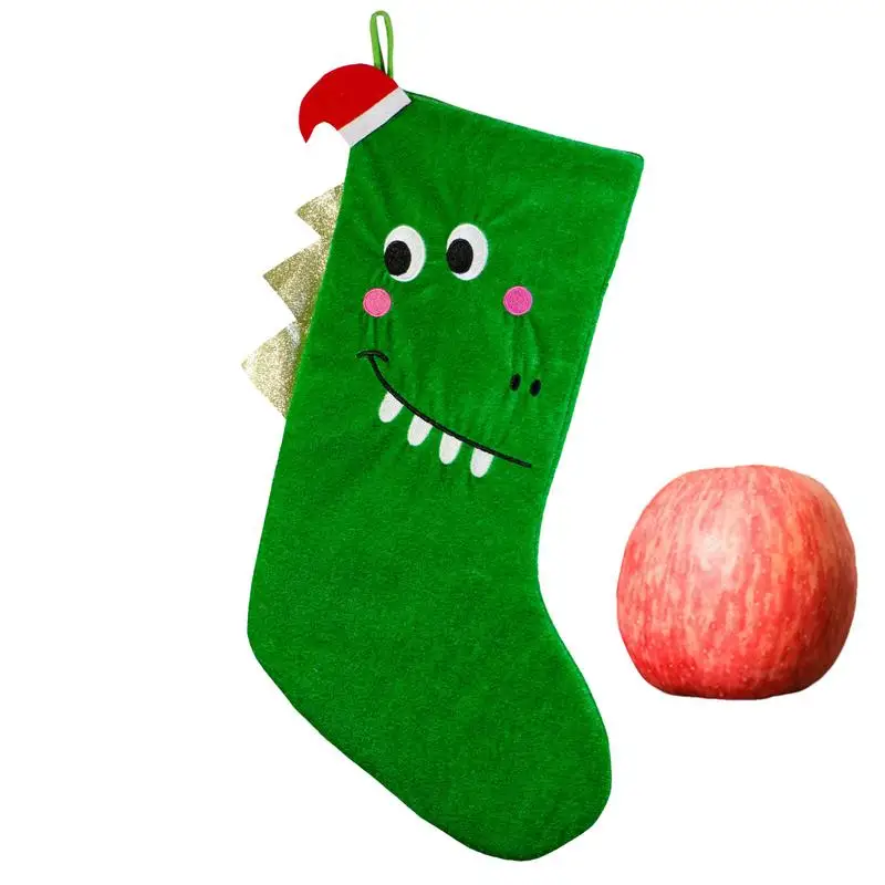 

Stockings For Christmas Christmas Tree Hangable Pendant Christmas Ornaments Decorations Funny Dinosaur Christmas Stocking