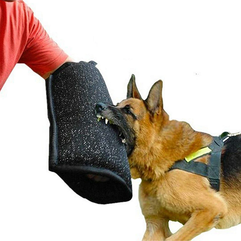 Dog Training Bite Sleeves Pet Training Arm Protection Sleeve Jute Arm Protective Sleeves Dog Training Supplies