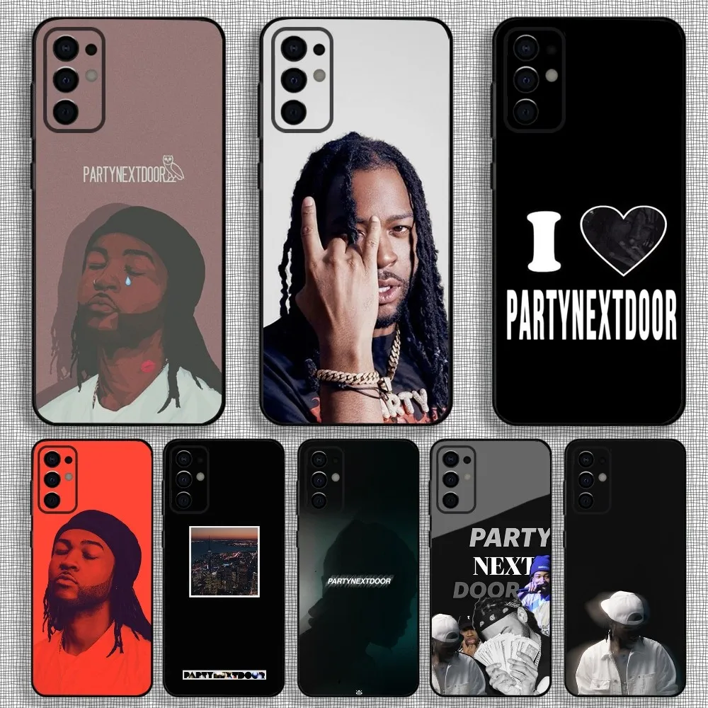 P-Partynextdoor Rapper Phone Case For Samsung S24,S21,S22,S23,S30,Ultra,S20,Plus,Fe,Lite,Note,10,9,5G Black Soft Cover