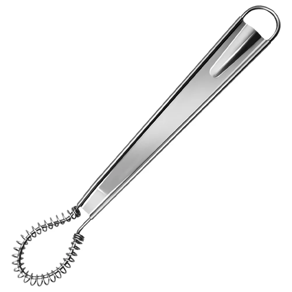 

Stainless Steel Mini Handheld Spring Coil Whisk for Baking Cooking Milk Frother Sauce Mixing Kitchen Tool Egg Blender