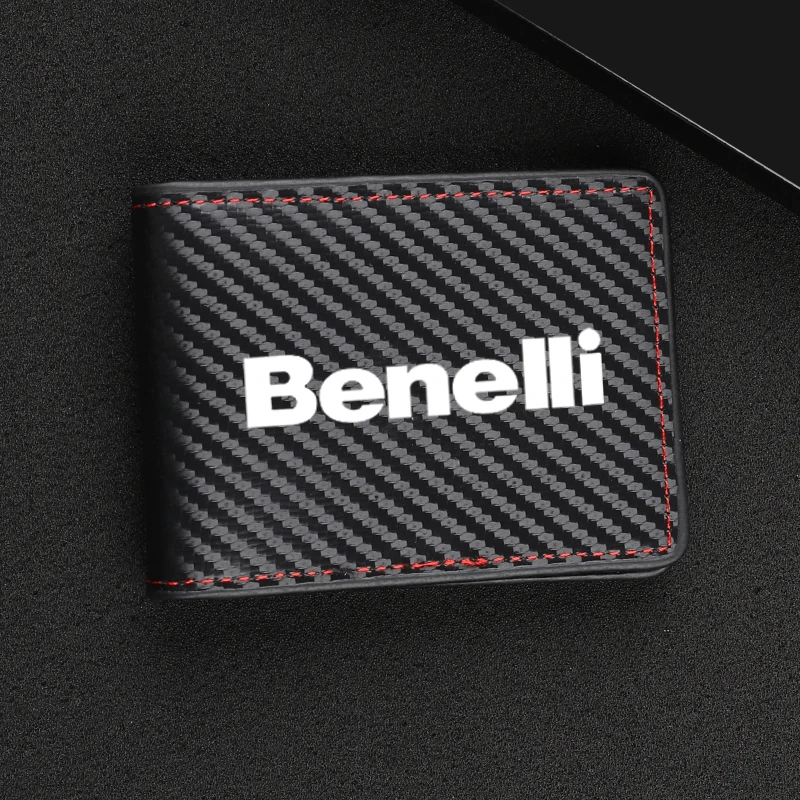 Carbon Fiber Motorcycle License Plate Bag Credit Card Holder For Benelli 502c TRK 502 502x 251 Leoncino BJ500 250 TNT125 300 600