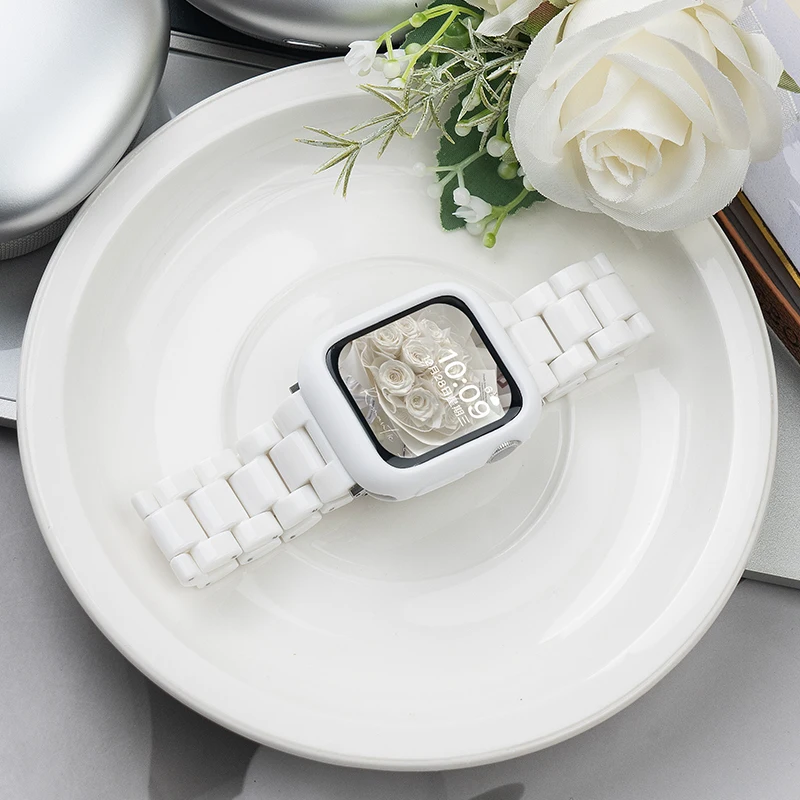Transparentes Armband für Apple Watch 44mm 45 46 49 38 40 41 42mm Buntes Armband für iWatch Series 12 11 10 9 8 7 6 5 4 SE – Detail 16