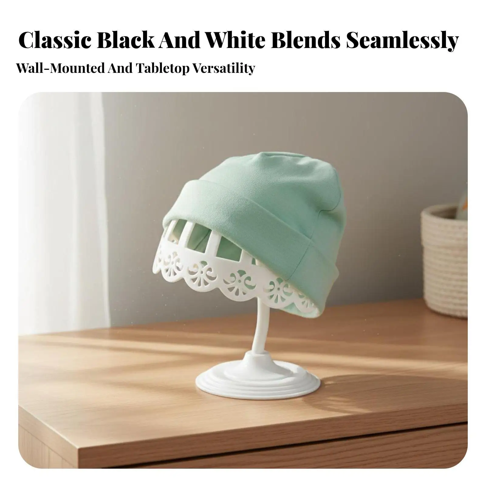 Hat Rack Maintains Shape Hollow Design Long Lasting for Retail Display