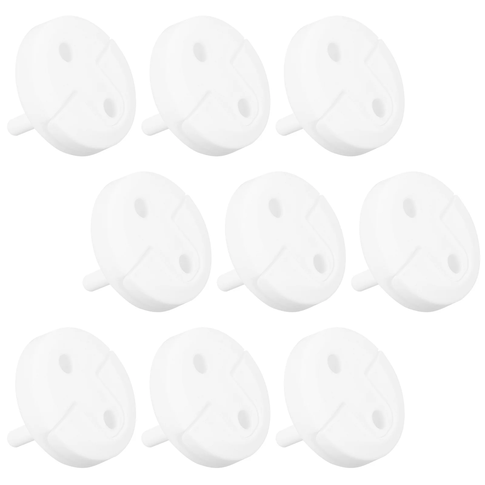 10 قطعة مقبس مخرج كهربائي متين يغطي حماة المكونات المقاومة للأطفال سلامة الطفل أغطية المكونات البلاستيكية للمنزل والمدرسة العامة