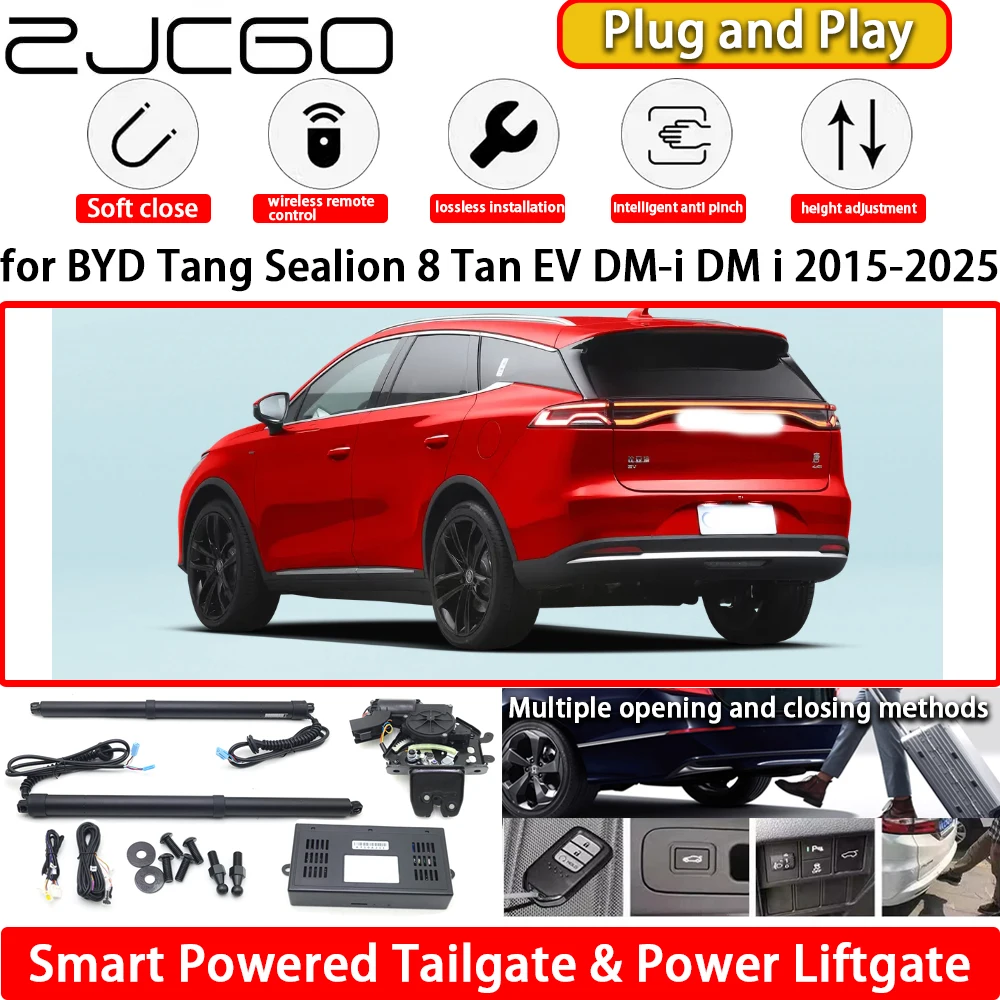 for BYD Tang Sealion 8 Tan EV DM-i DM i 2015-2025 Automatic Electric Powered Tailgate Power Liftgate Tail Gate Lift Kit System