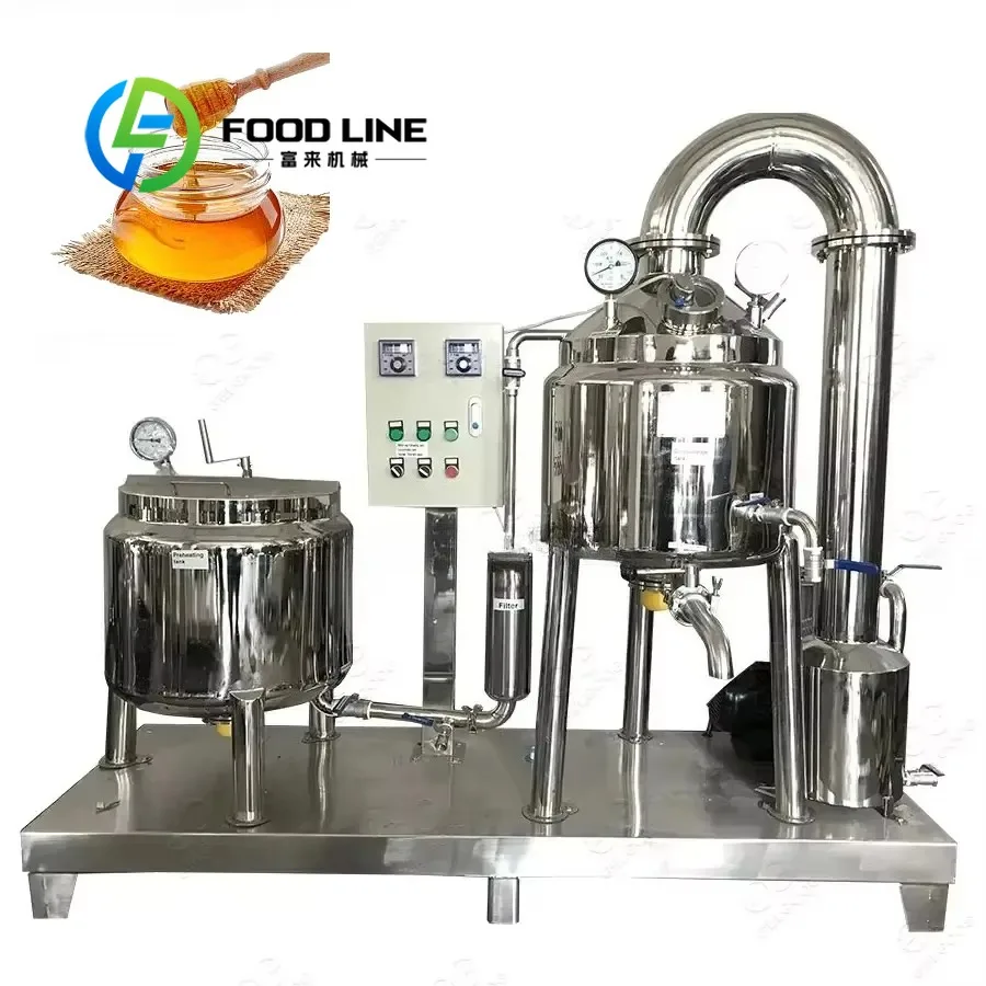 Automatic Honey Thickening Equipment Circulating Working System Improve Honey Density For Apiculture Factory And Food Processing