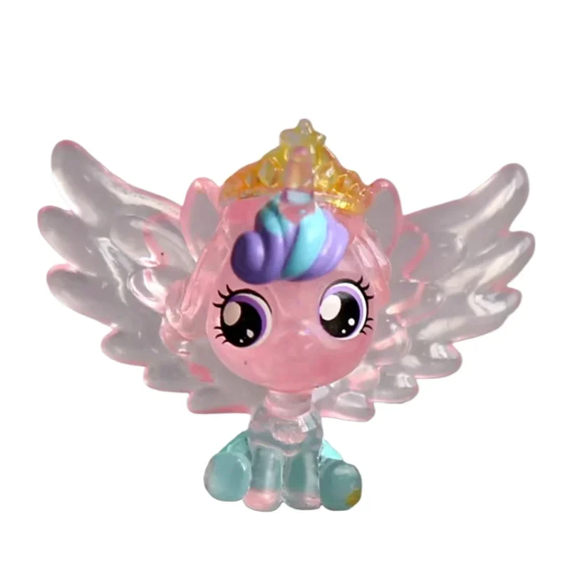 Hasbro My Little Pony Baby Flurry Heart Wind Snow Yummy Princess Girl Doll Winged Pony Model Very Very Small