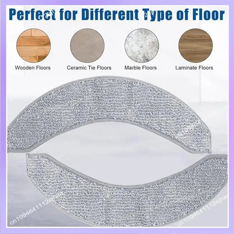 N83R ткань для швабры для Irobot Roomba Combo 10 Max, детали для пылесоса, эффективные аксессуары для бытовой уборки, 12 шт.