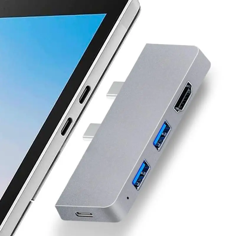 محول R53C USB C Hubs لرسو السفن Pro8/9/X مع 4K ومنافذ متعددة