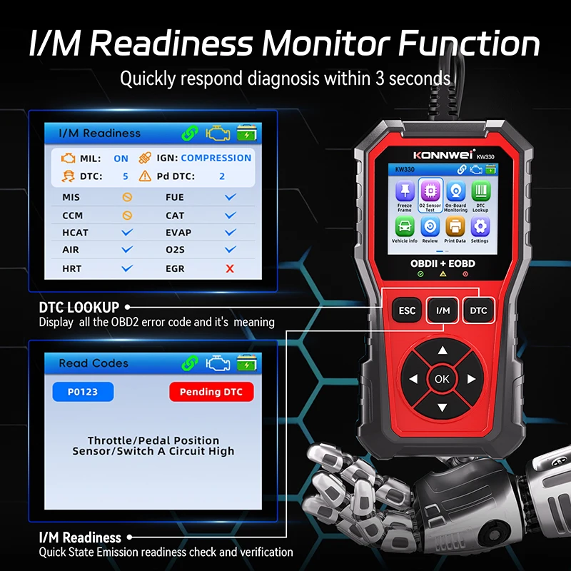 konnwei-kw330-obd2自動車故障診断機-エンジンバッテリーテスト-故障コード消去-リアルタイムデータ-obd-2-ii-検査ツール