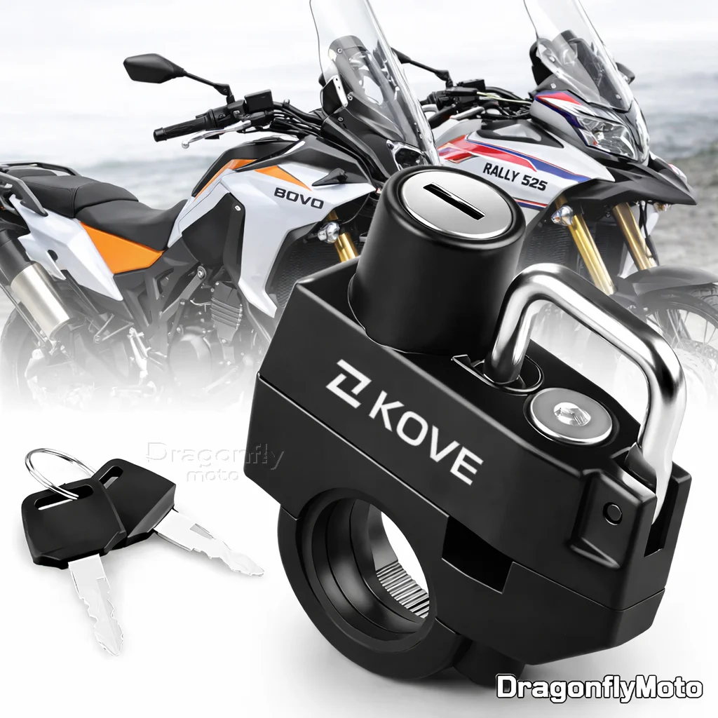 

Motorcycle Helmet Lock For KOVE 800X Pro/Rally 525X 500X 400X 800 525 500 400 X Anti-theft Locker Helmet Lock Locking Device