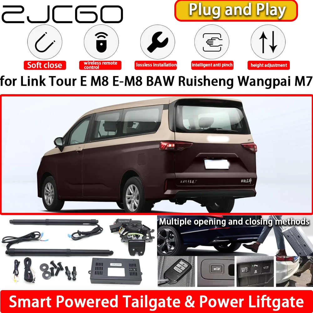 

for Link Tour E M8 E-M8 BAW Ruisheng Wangpai M7 OEM Automatic Electric Powered Tailgate Power Liftgate Tail Gate Lift Kit System
