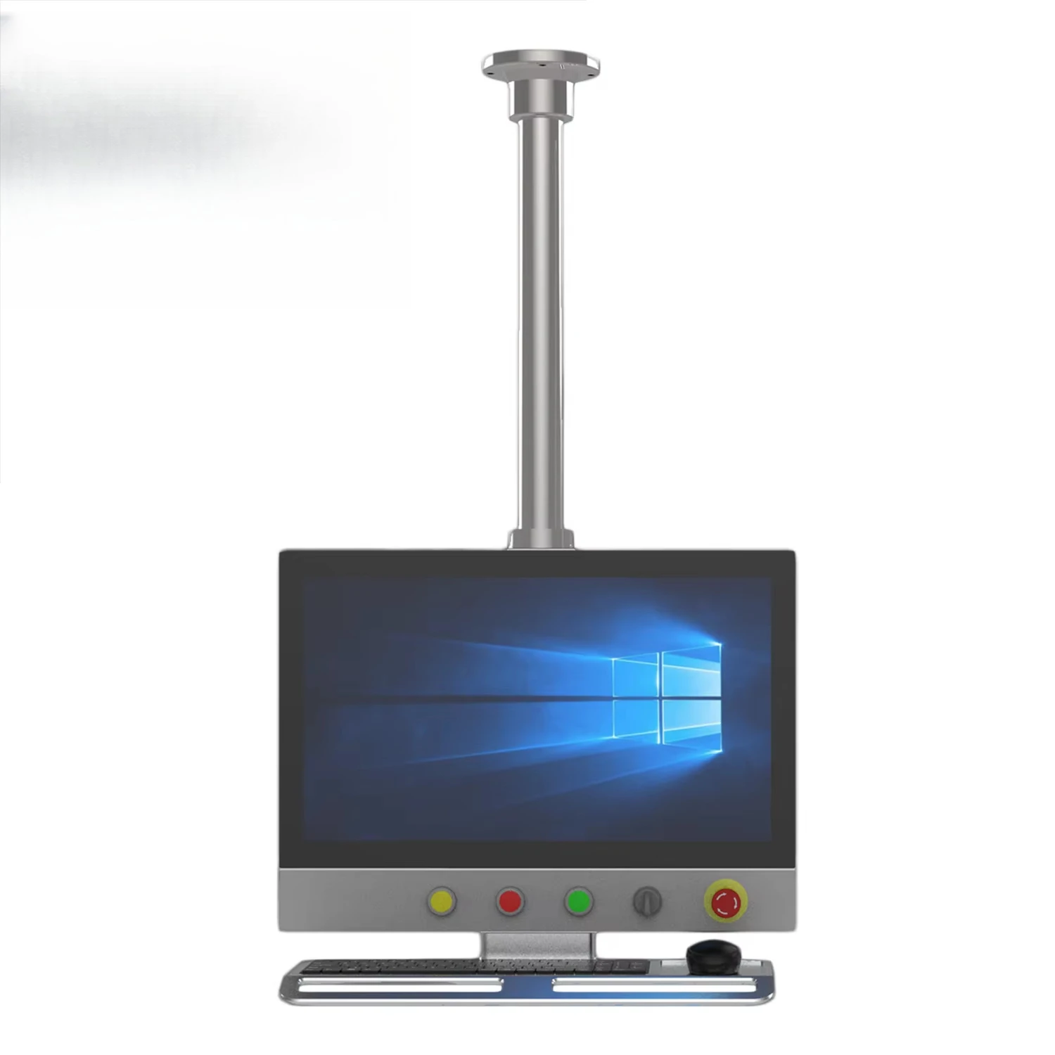 21.5 Inch Front Panel IP65 Support Arm System Fanless Industrial All in One Computers Touch Screen Control Panel PC Display