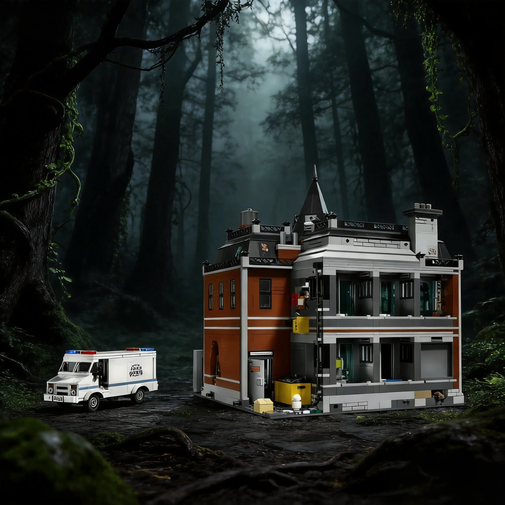 Nouvelle construction modulaire 2026, assemblage de 2953 pièces, Arkham, cadeau de vacances pour adultes