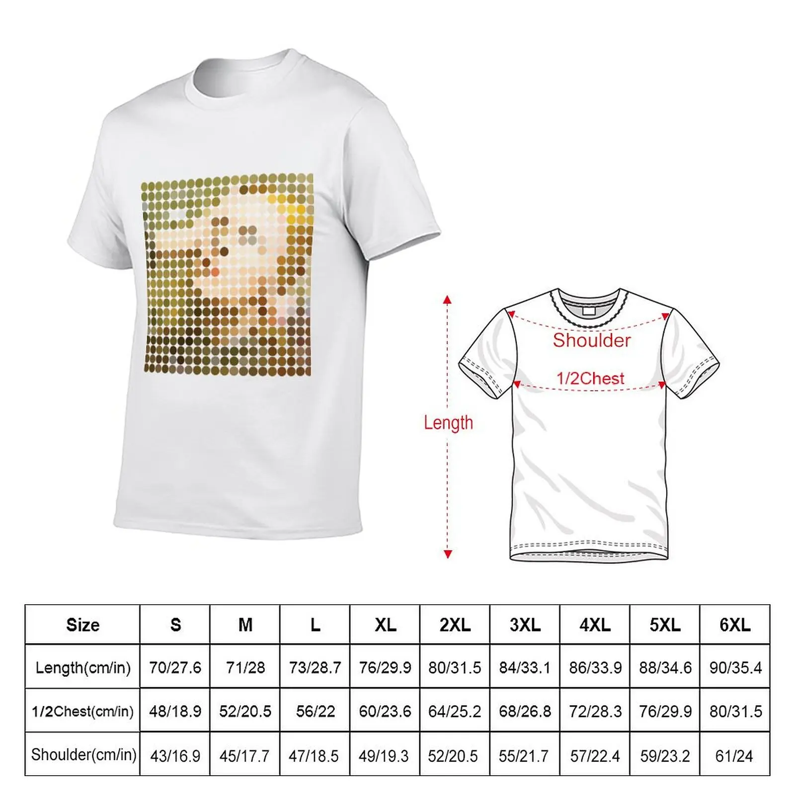 Bowie, Hunky Dory, Dots T-Shirt anime tshirt T-shirts oversize customizeds shirts men graphic