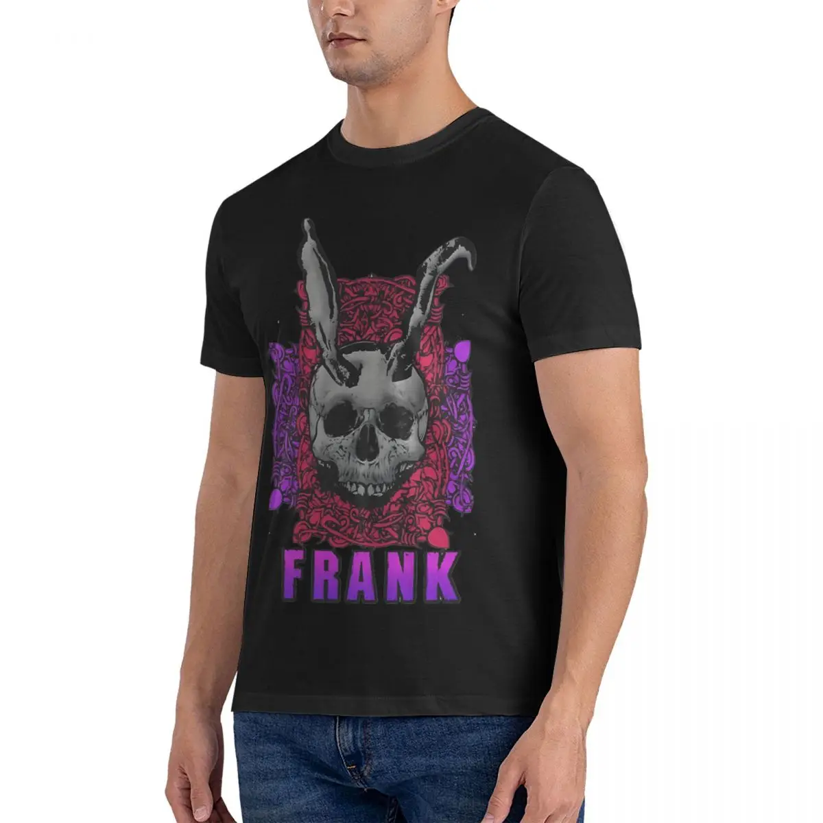 Mens My Favorite Donnie Darko T Shirts Men Cotton Vintage T-Shirts O Neck Donnie Darko Tees Short Sleeve Clothing Graphic