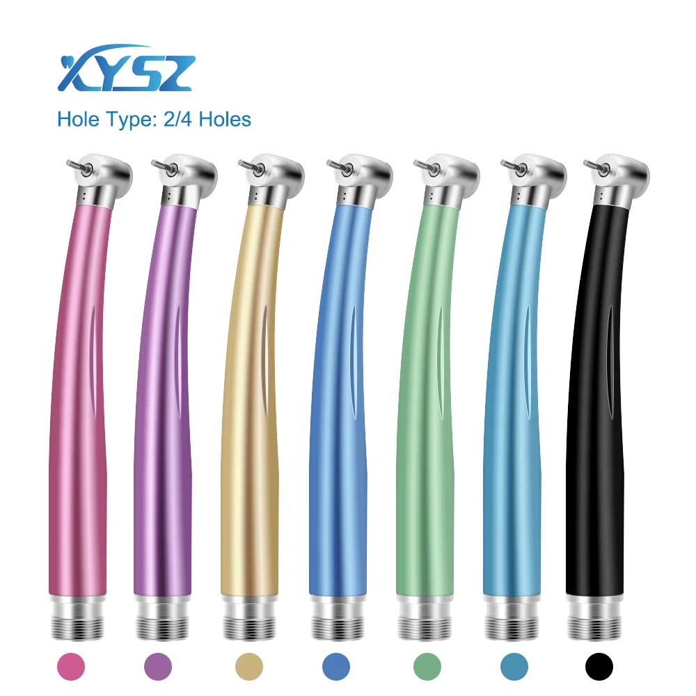 Dental Colorful High Speed Handpiece Rotation Turbine Tip Ceramic Bearing 2/4 Holes Dentistry Surgical Tools