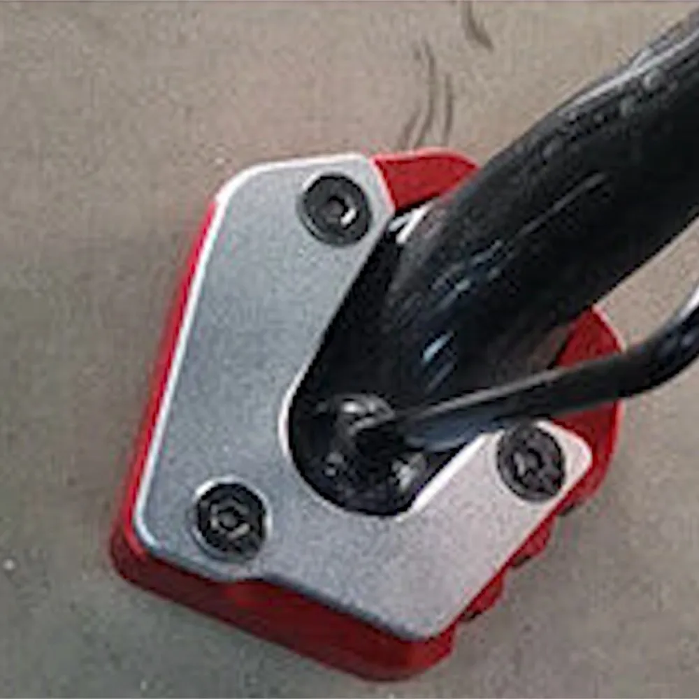 สําหรับ YAMAHA YZF R15 R15 V3 2017-2020 YZF R15M V4 2021-2023 Kickstand แผ่นขยายรถจักรยานยนต์ Side Stand ขยายเท้า Pad Part