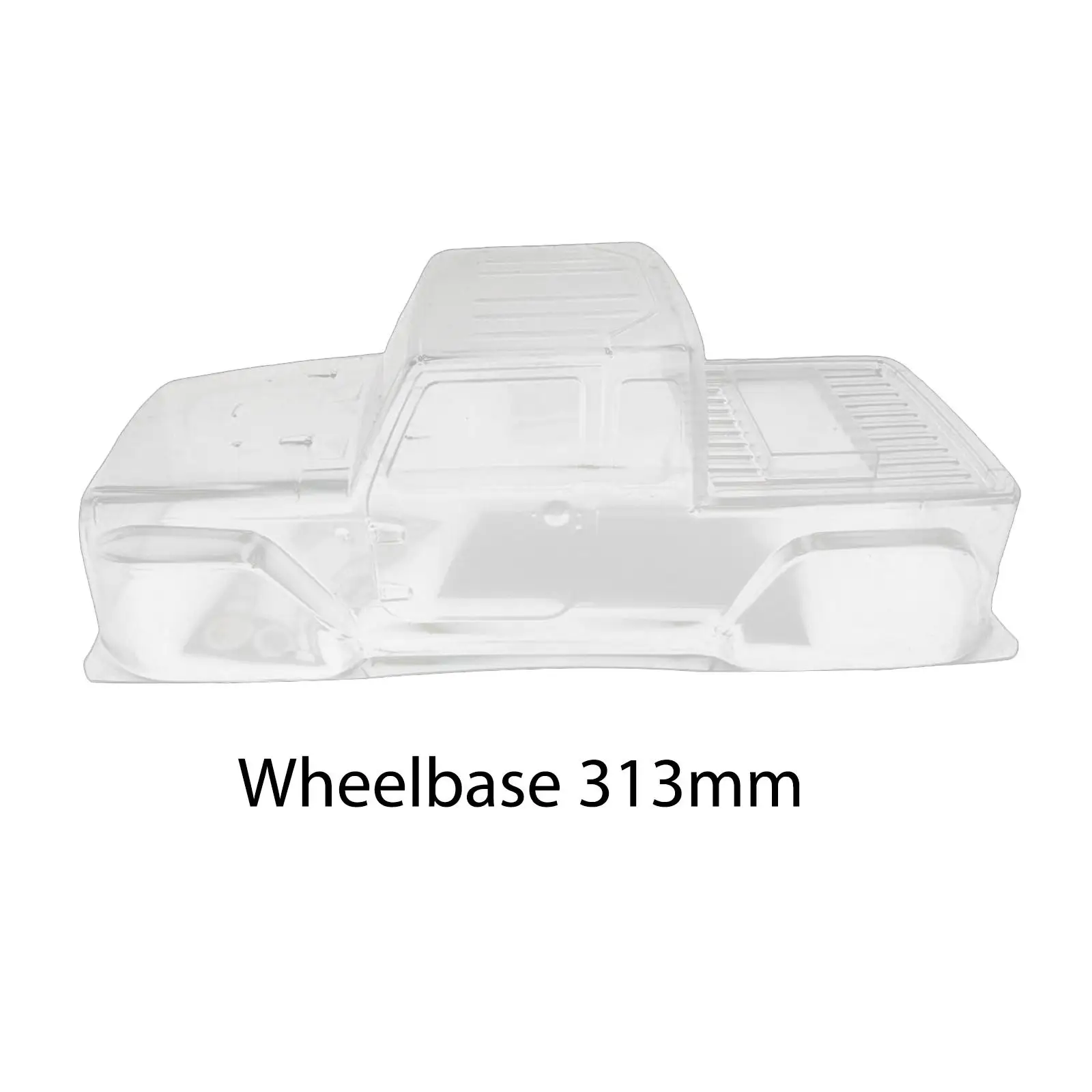 12,32 '' Corpo Shell PC DIY para MST Cfx W escala 1:10 RC Truck Car Spare Parts